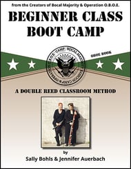 Beginner Class Boot Camp - A Double Reed Classroom Method Oboe Book Spiral Bound 1st Edition P.O.P. cover Thumbnail